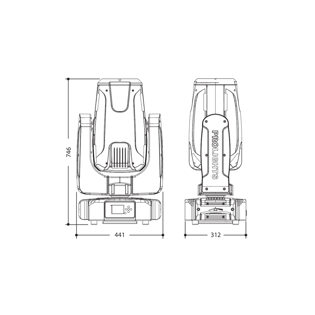 Prolights PANORAMAIPAB Moving head – bilde 2