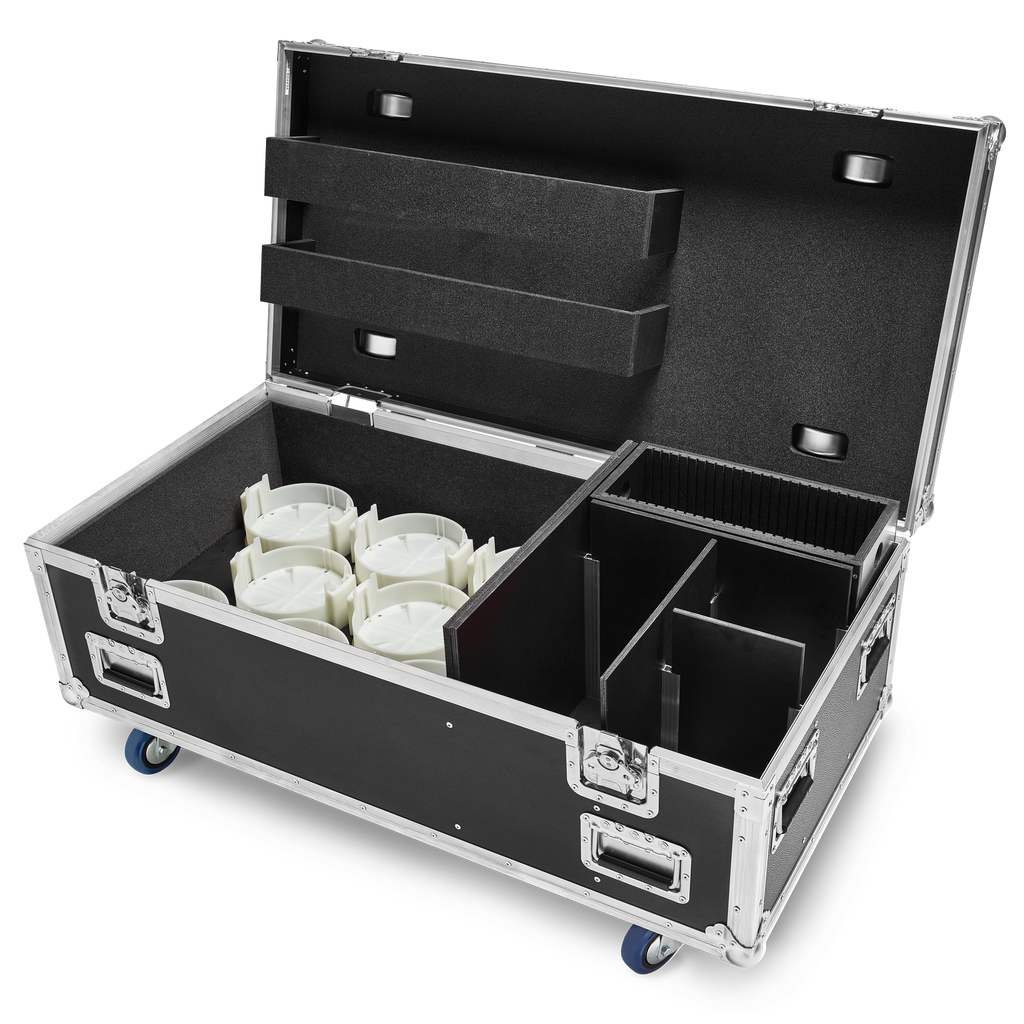 Astera AX9/QuikSpot – flightcase for åtte lamper – bilde 2