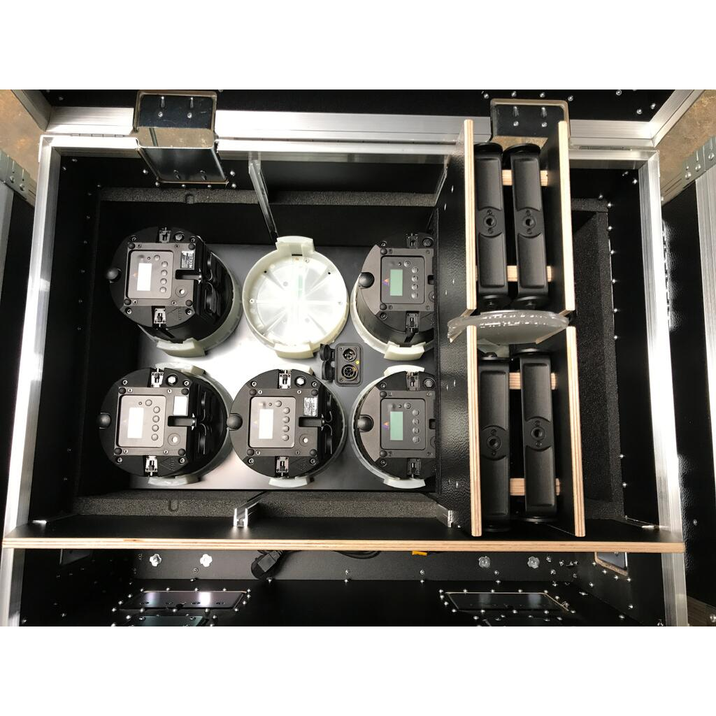 Astera AX5 – flightcase for åtte lamper – bilde 3