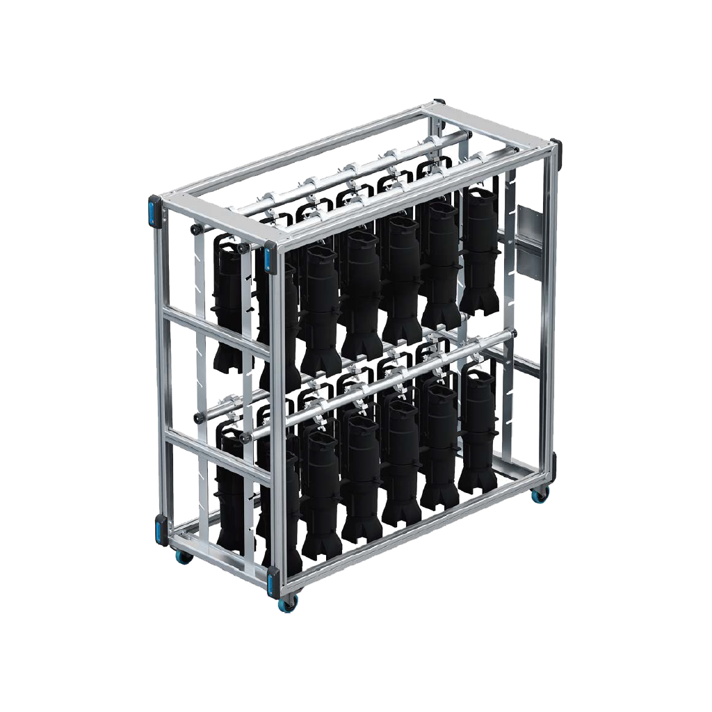 Prolyte Flex Cart Base – lysbommer, 100-mm hjul – bilde 2