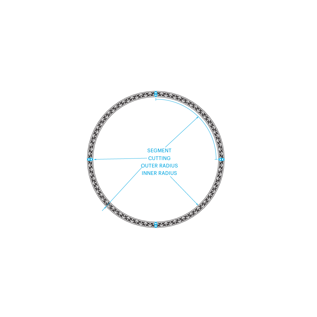 Prolyte H30L-R150 sirkel av stigetross – bilde 2