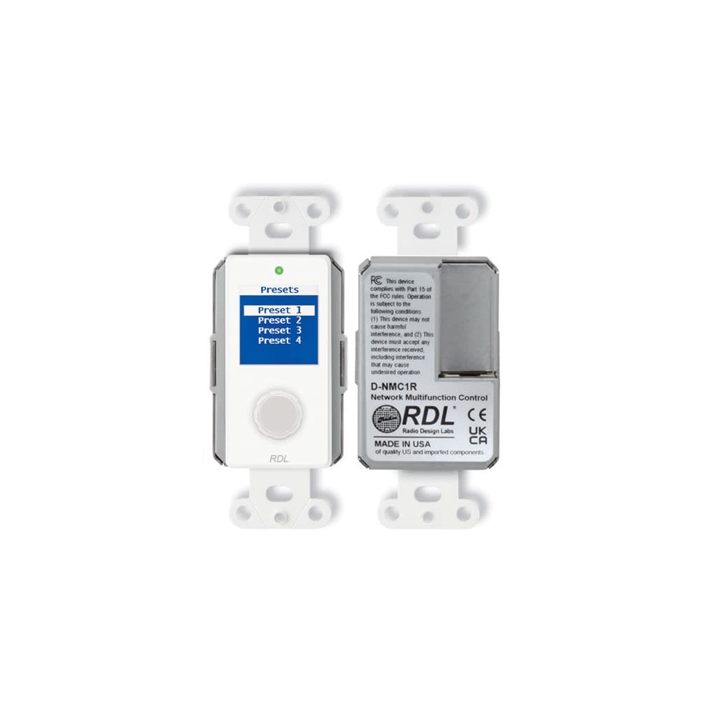 RDL D-NMC1R – betjeningspanel – bilde 2