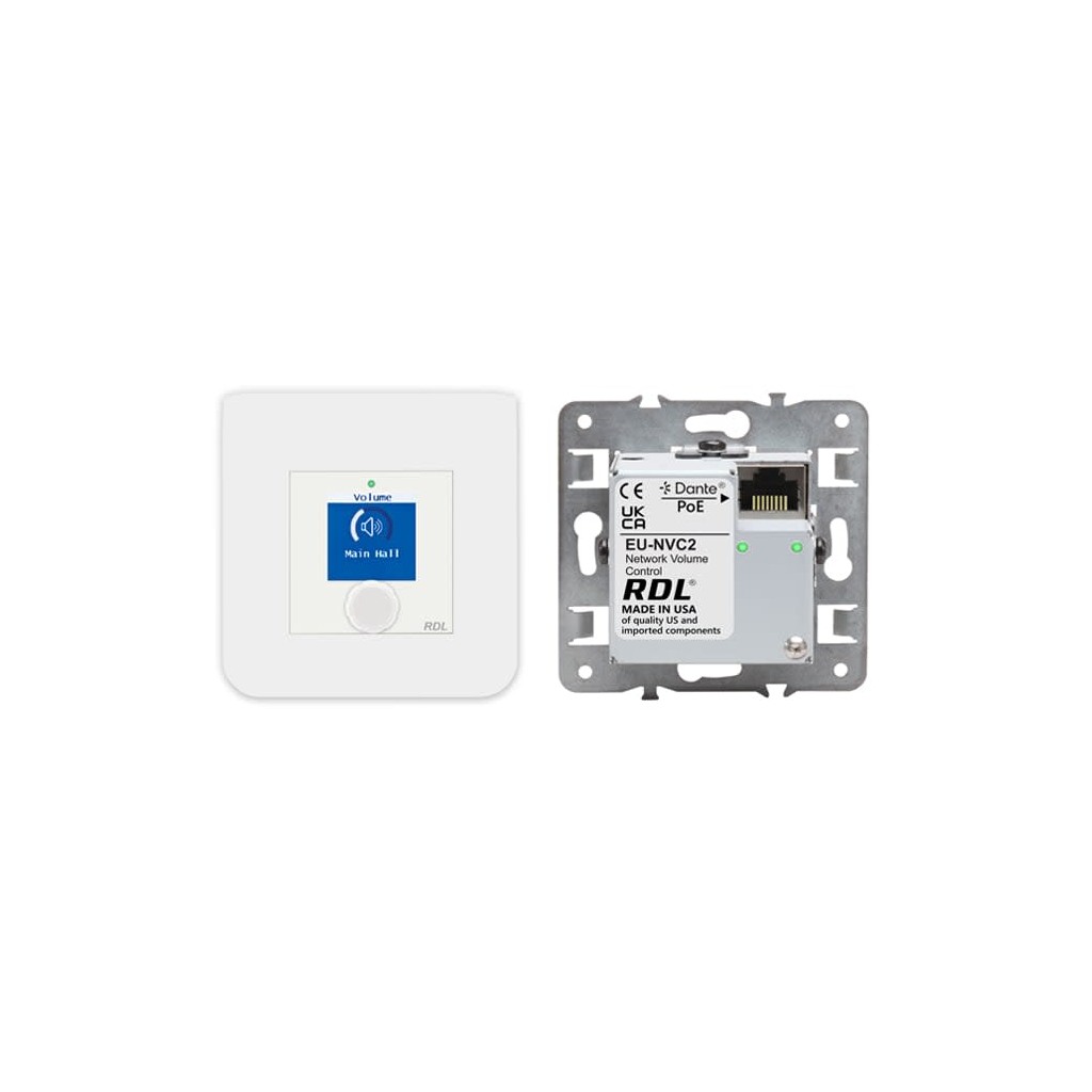 RDL EU-NVC2 – Dante-grensesnitt – bilde 2