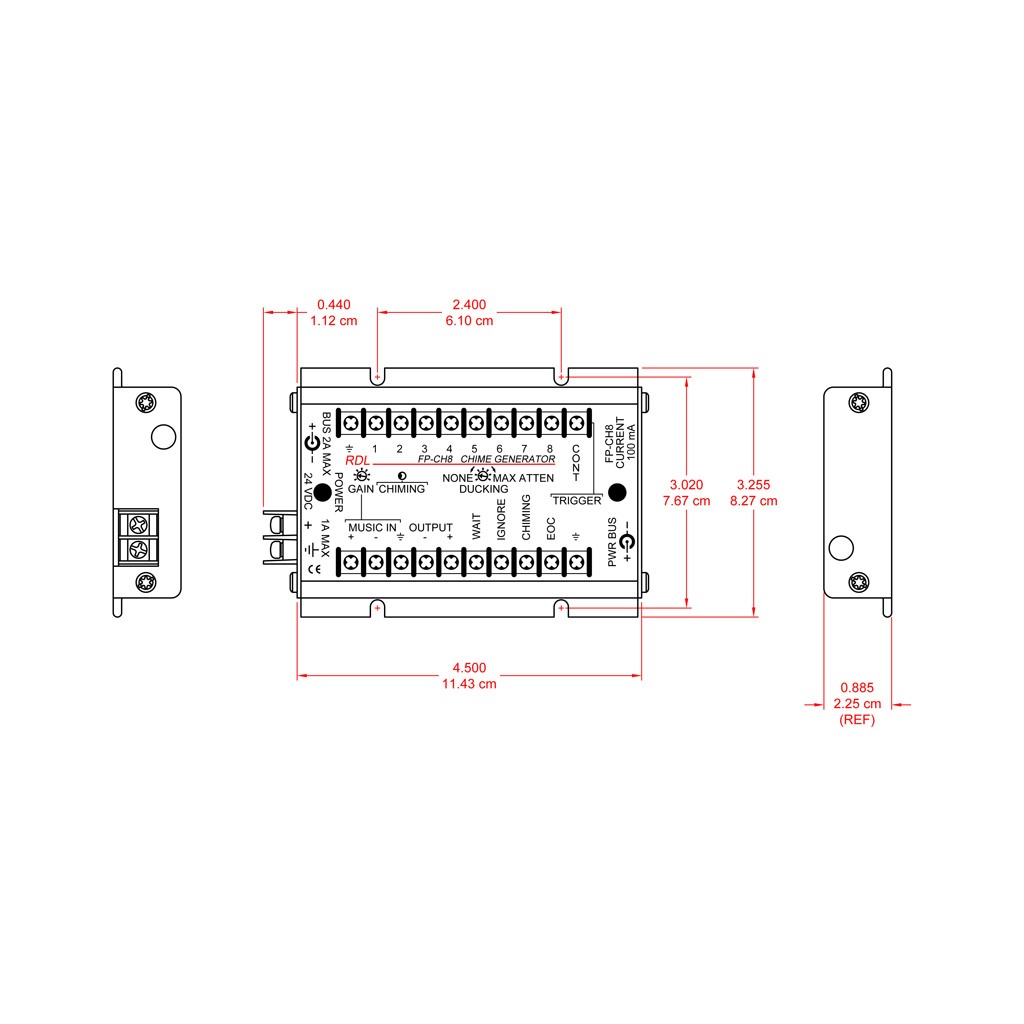 RDL FP-CH8 – lydmodul – bilde 2