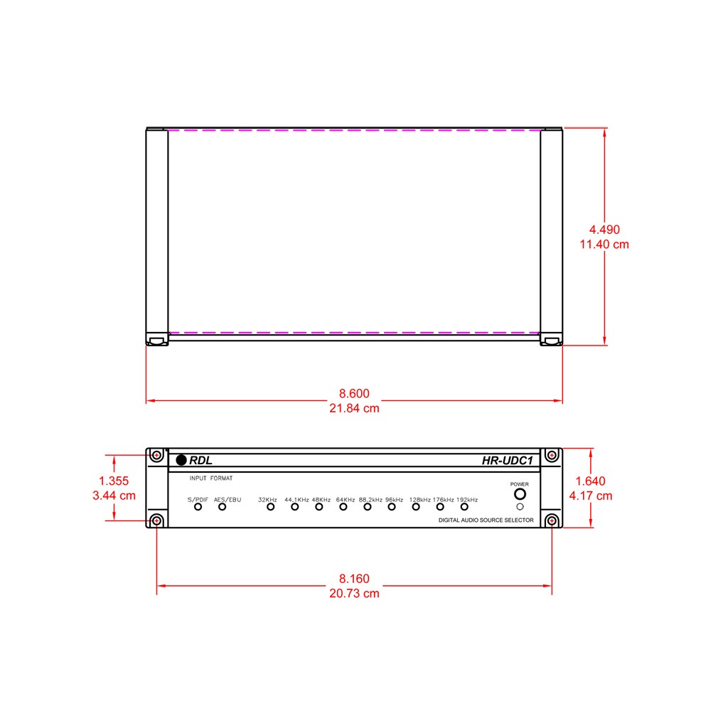 RDL HR-UDC1 – signalkonverter – bilde 2