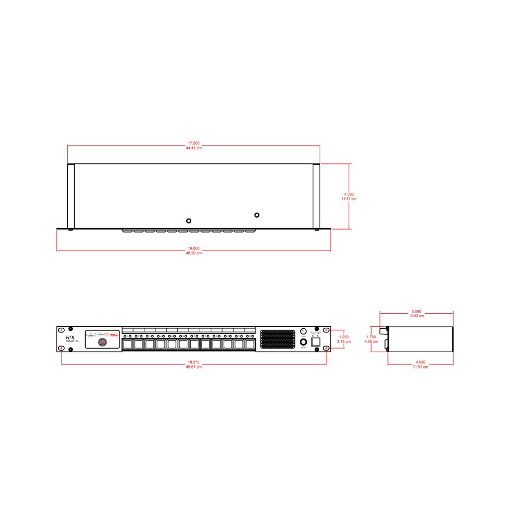 RDL RM-MP12A – lydmodul – bilde 2