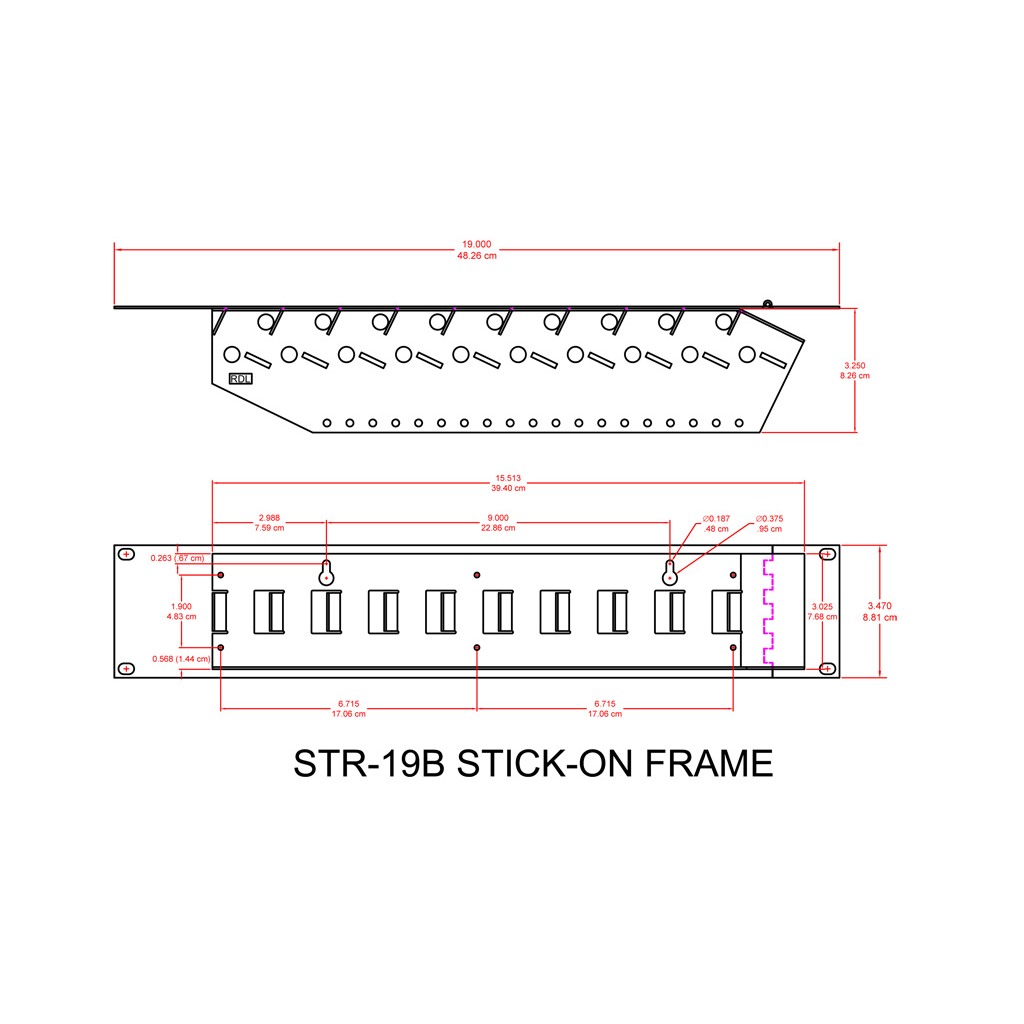 RDL STR-19B – transportkasse – bilde 2