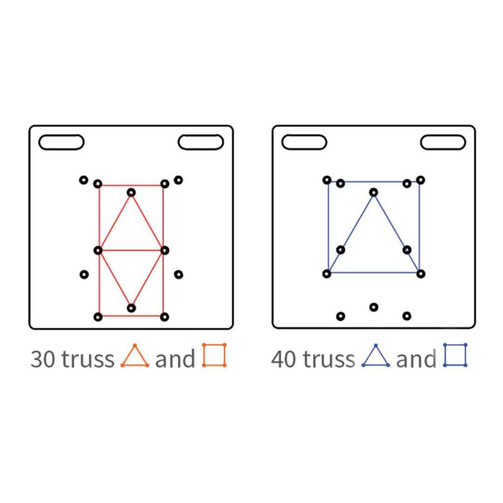 ADMIRAL Baseplate 73cm COMBI 30/40 truss – bilde 2