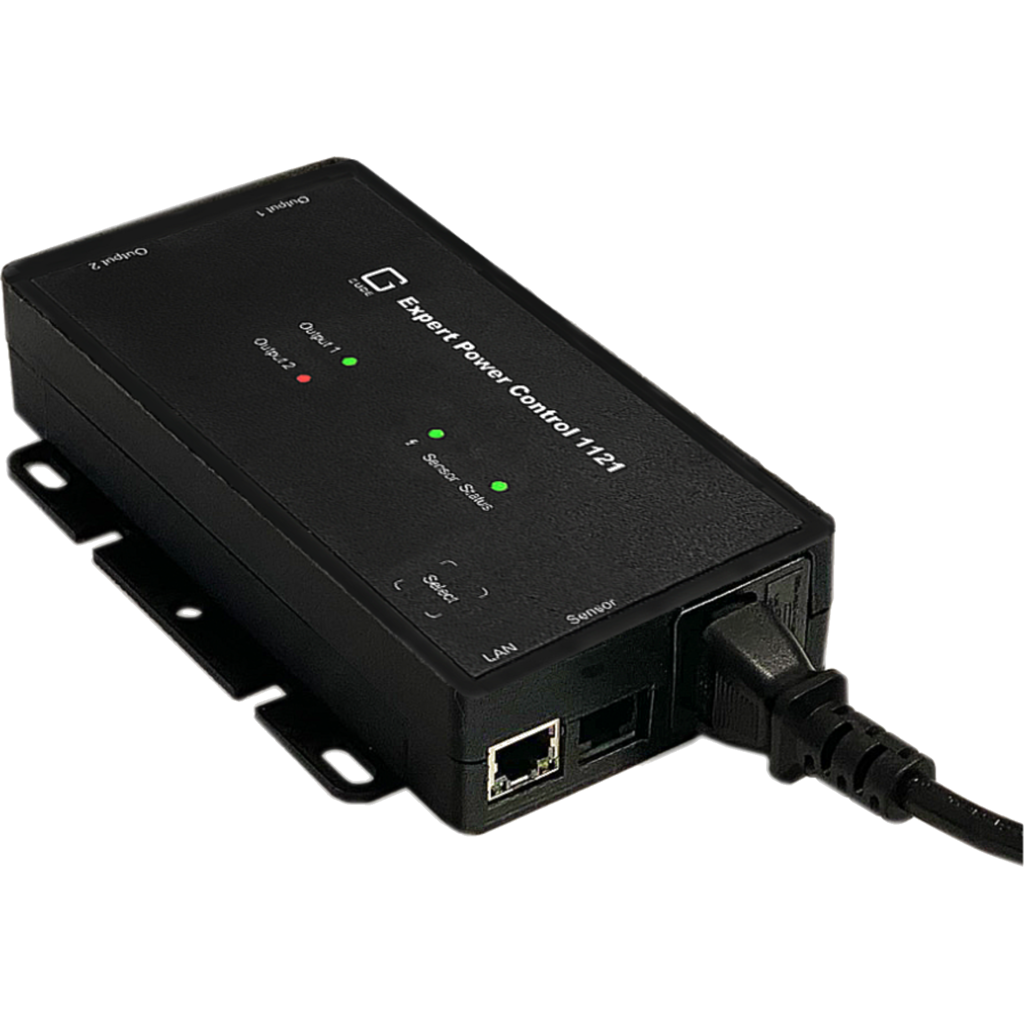 GUDE Expert Power Control 1121-1 – 2-veis PDU med måling og fjernstyring (Power Distribution Unit)