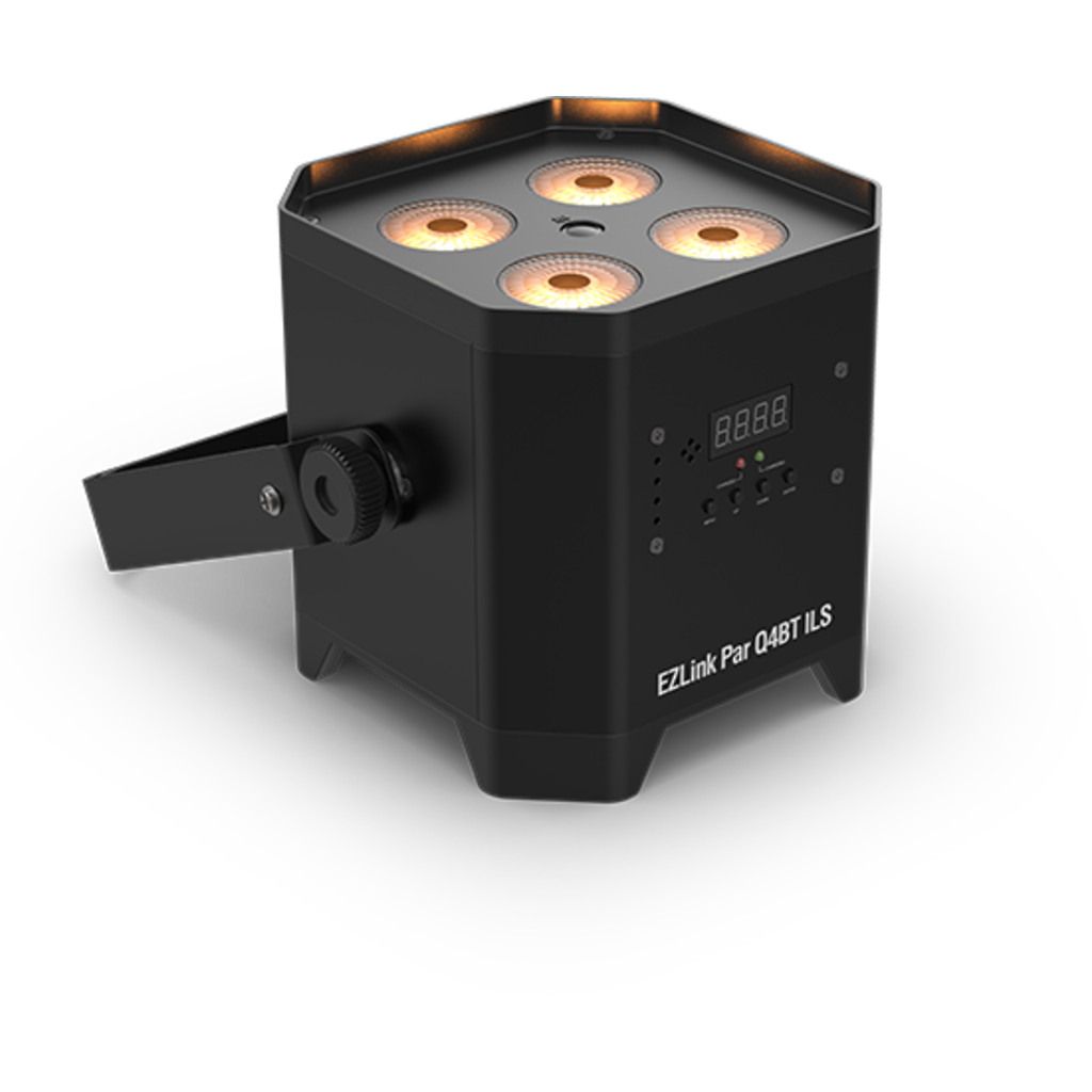 CHAUVET DJ EZLink Par Q4BT ILS – Batteridrevet RGBA LED Par med Bluetooth og ILS