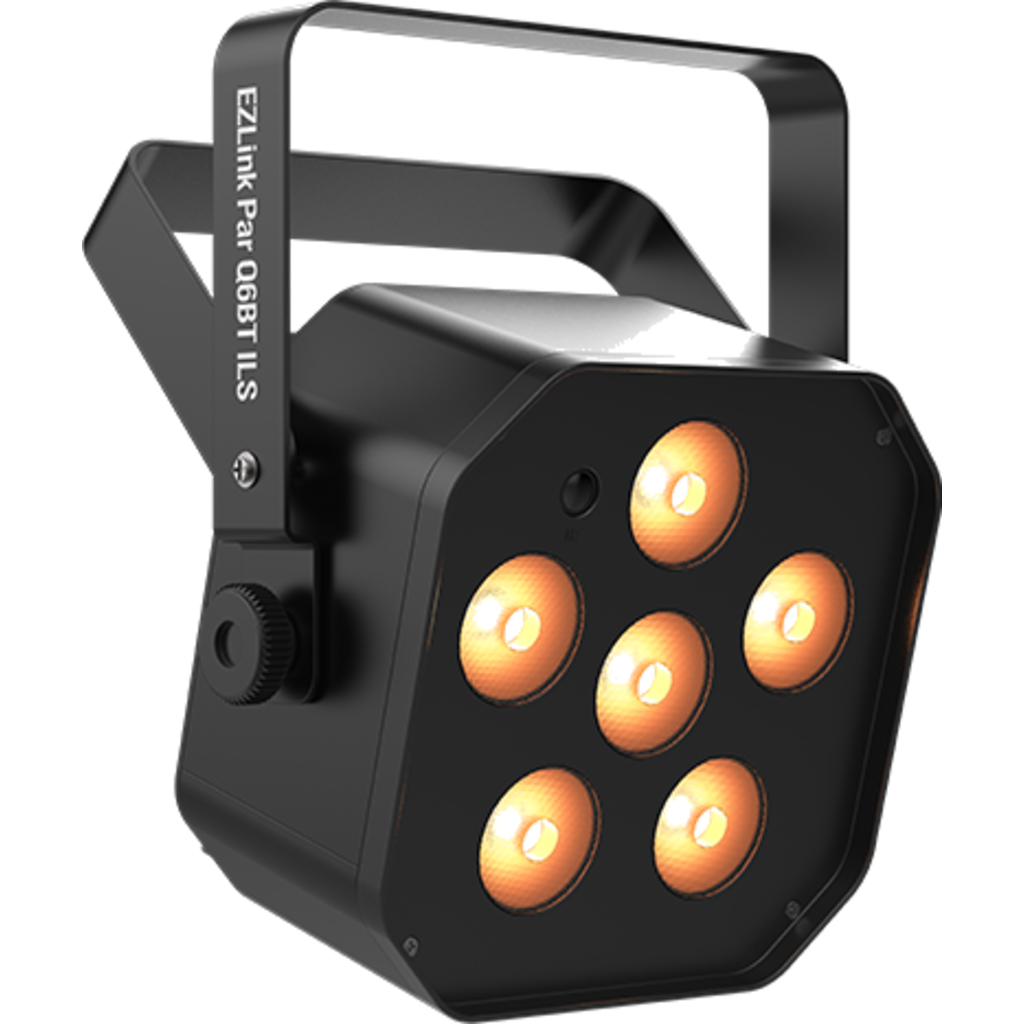 [CHA-EZLINKPARQ6BTILS] CHAUVET DJ EZLink Par Q6BT ILS – Batteridrevet RGBA LED Par med Bluetooth og ILS