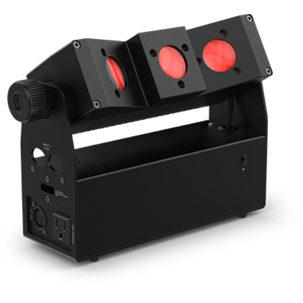 CHAUVET DJ EZBeam Q3 ILS – Batteridrevet RGBA vegglys og effektlampe med ILS og DMX