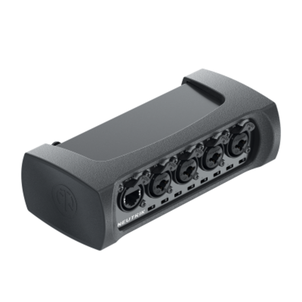 Neutrik NA-4I4O-AES72 – 4-kanals analog stagebox over CAT-kabel