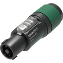 Neutrik NL4FXX-W-L – 4-polet speakON kabelkontakt (10–16 mm) Hun Bulk 100 stk.