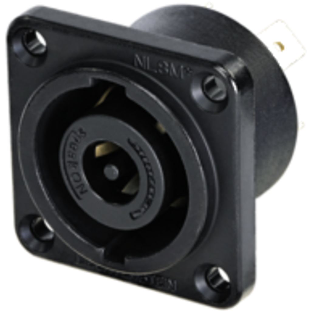 Neutrik NLT8MPXX-BAG – 8-polet speakON chassis­kontakt (hann)