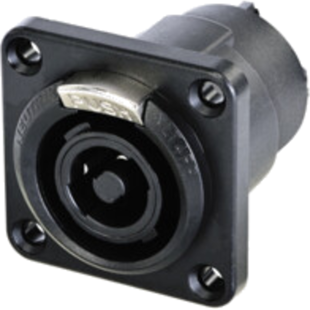 Neutrik NLT4FPXX-BAG – 4-polet speakON chassis-kontakt (hunn)