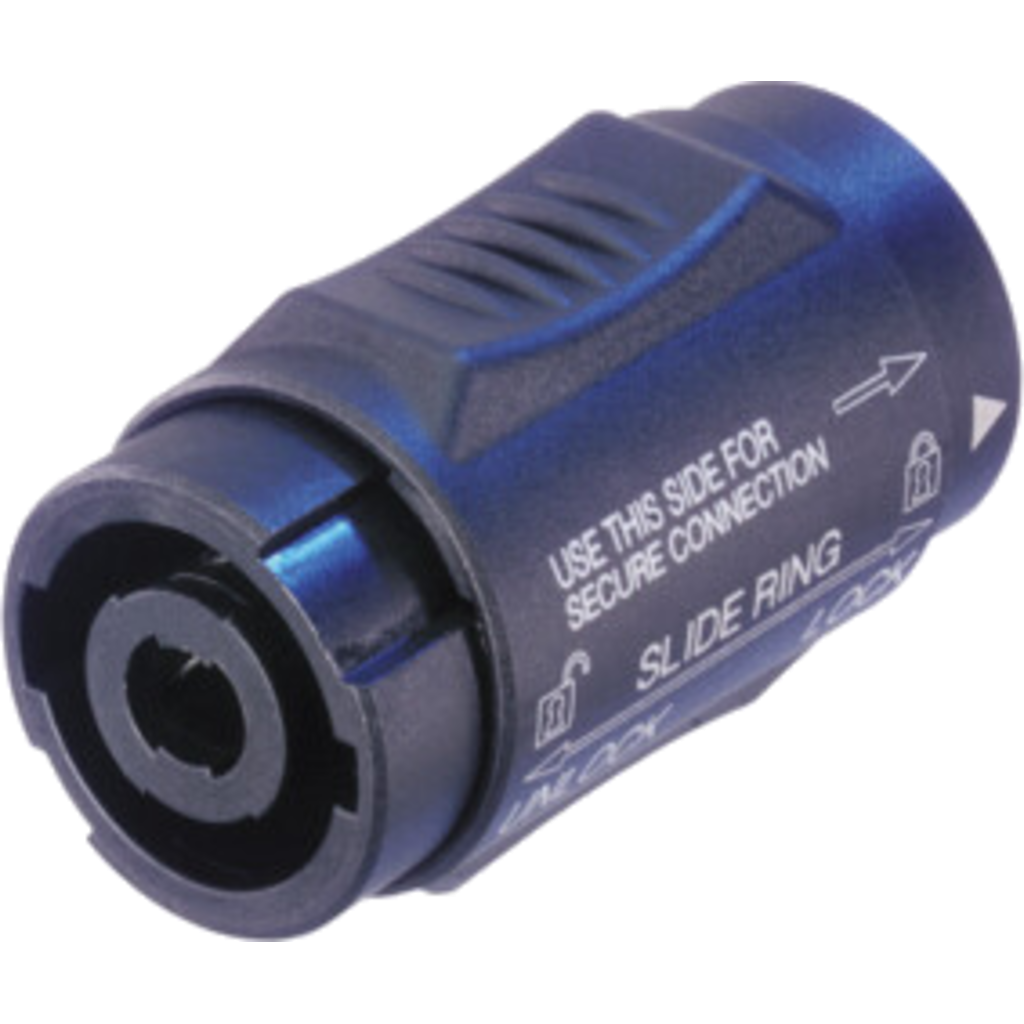 Neutrik NL4MMX – 4-polet hann speakON adapter for kabelkobling og forlengelse