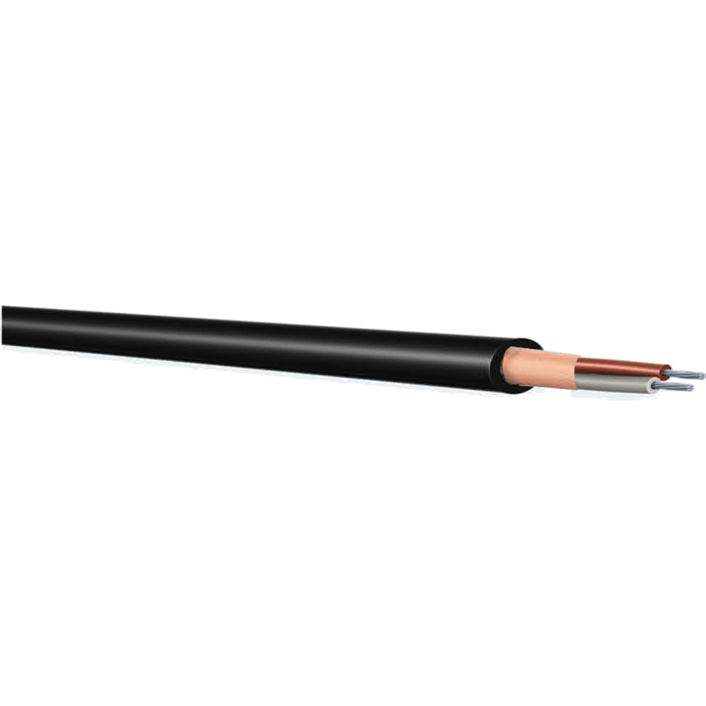 Dreitec 21500 – Symmetrisk NF-kabel 2x0,22 mm² for mikrofon, studio og PA