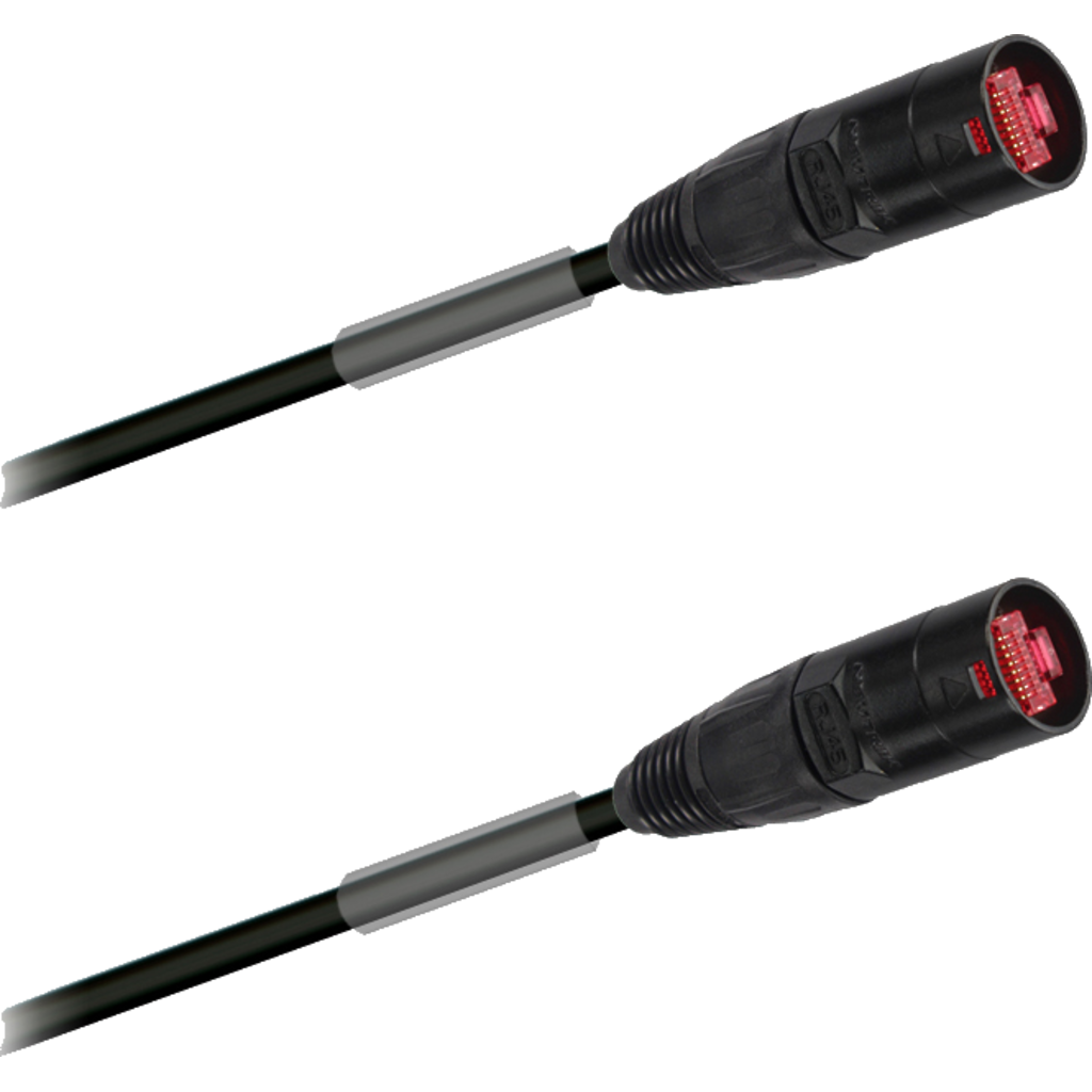 Dreitec 88521 Cat 7 patchkabel med Neutrik etherCON – profesjonell nettverkskabel for lyd, lys og AV-installasjoner