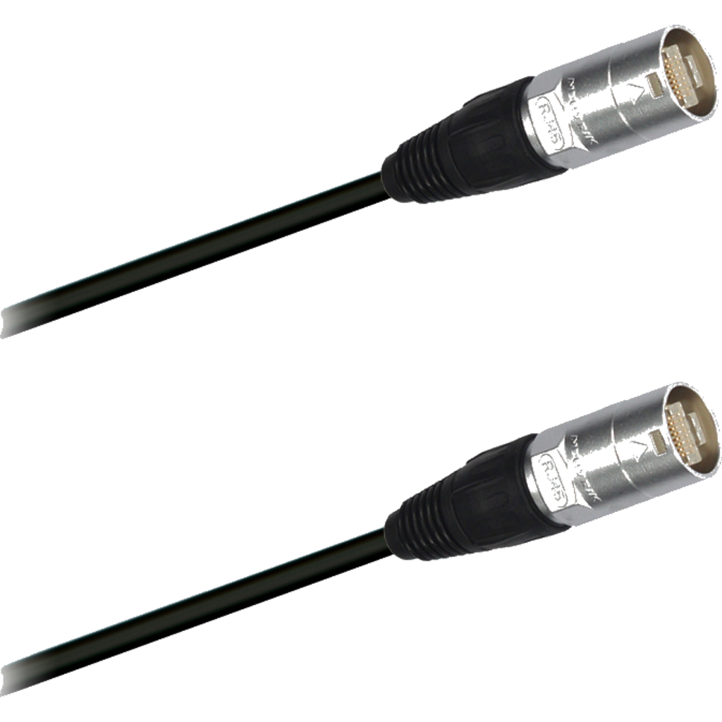 Dreitec 88646 Cat 5e patchkabel med Neutrik etherCON – profesjonell nettverkskabel for lyd, lys og AV-installasjoner