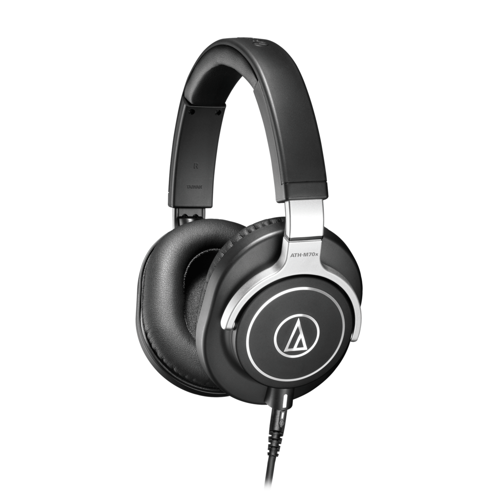 Audio-Technica ATH-M70x – profesjonelle studiohodetelefoner for kritisk lytting og miksing