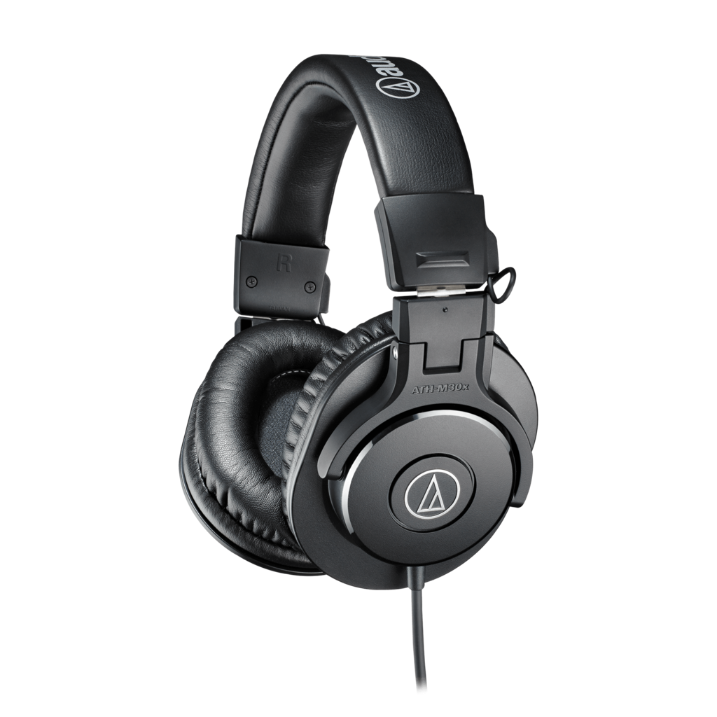 Audio-Technica ATH-M30x – profesjonelle monitorhodetelefoner for studio, video og feltopptak