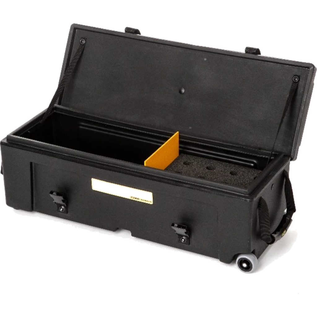 [HNMIC12] Hardcase HNMIC12 mikrofonkoffert – robust flightcase for 12 mikrofoner og kabler