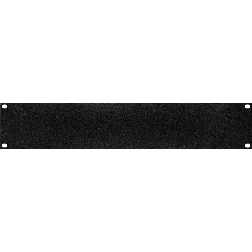 Dreitec 9515 – 19" blindpanel (2U), flat kant
