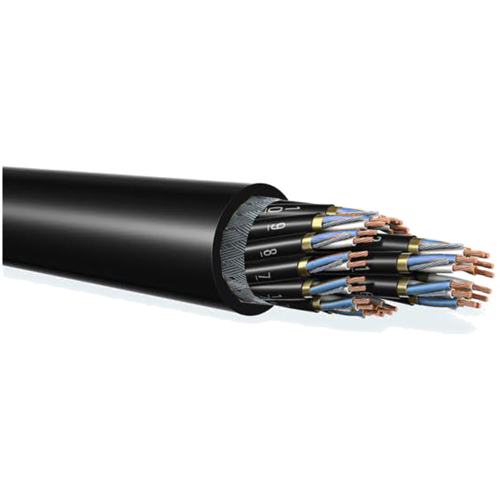 Dreitec 79724 – 110 Ohm-Multicore 12x2x0,14mm² (PUR) AES/EBU