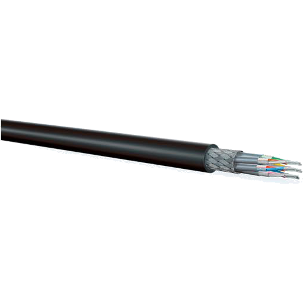 Dreitec 79731 – 110 Ohm-Multicore 4x2x0,14 mm² (PVC) AES/EBU 