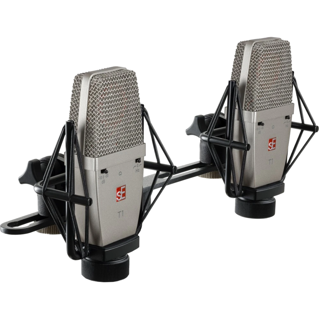 [T1-PAIR] sE Electronics T1 Matched Pair – Titanpresisjon for naturlig og rask lydgjengivelse