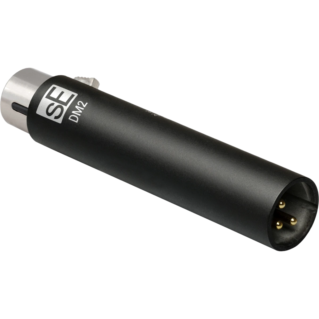 [DM2-BLACK] sE Electronics DM2 BLACK – Justerbar aktiv forforsterker for dynamiske og båndmikrofoner