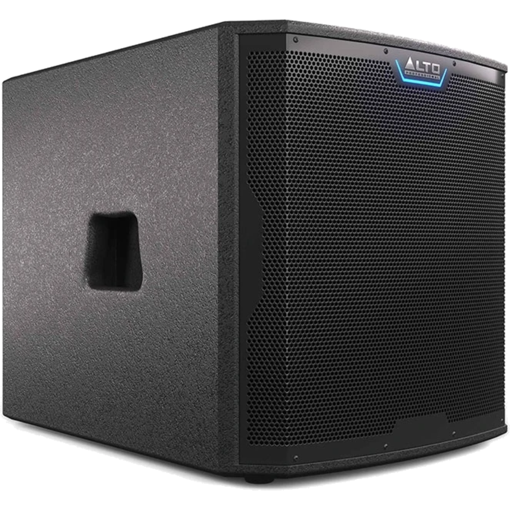 Alto Professional TS15S er en 2500 W aktiv subwoofer med 15" driver og høy ytelse for profesjonelle lydsystemer