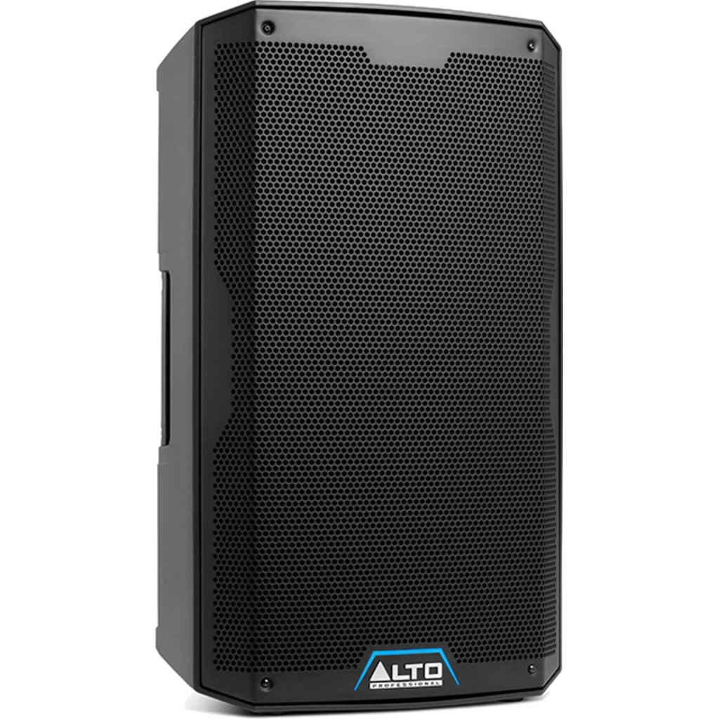 Alto Professional TS412 er en 2500 W aktiv 12" høyttaler med Bluetooth, DSP og appstyring for profesjonell lyd i enhver situasjon.