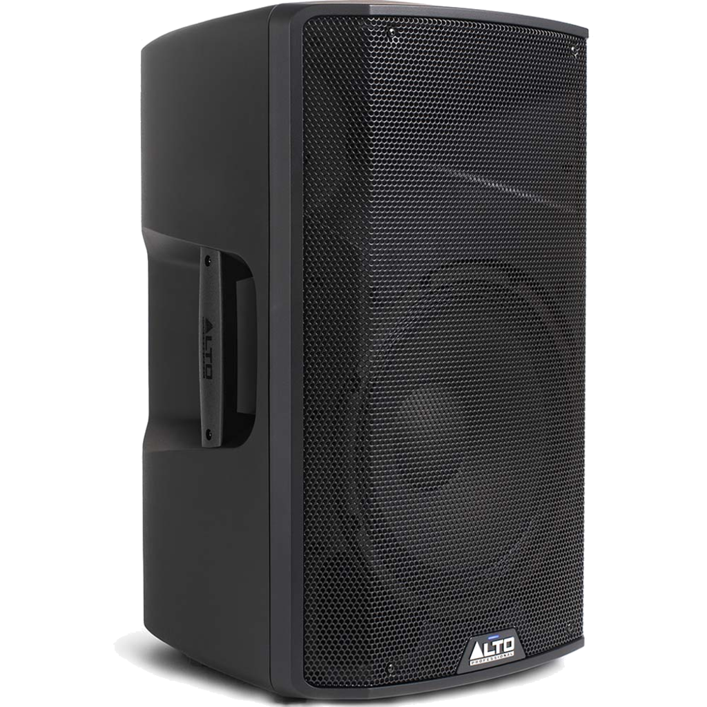 Alto Professional TX412 er en 12" aktiv høyttaler på 700 watt med Bluetooth, designet for kraftig, klar og pålitelig lyd i større rom og utendørs bruk.