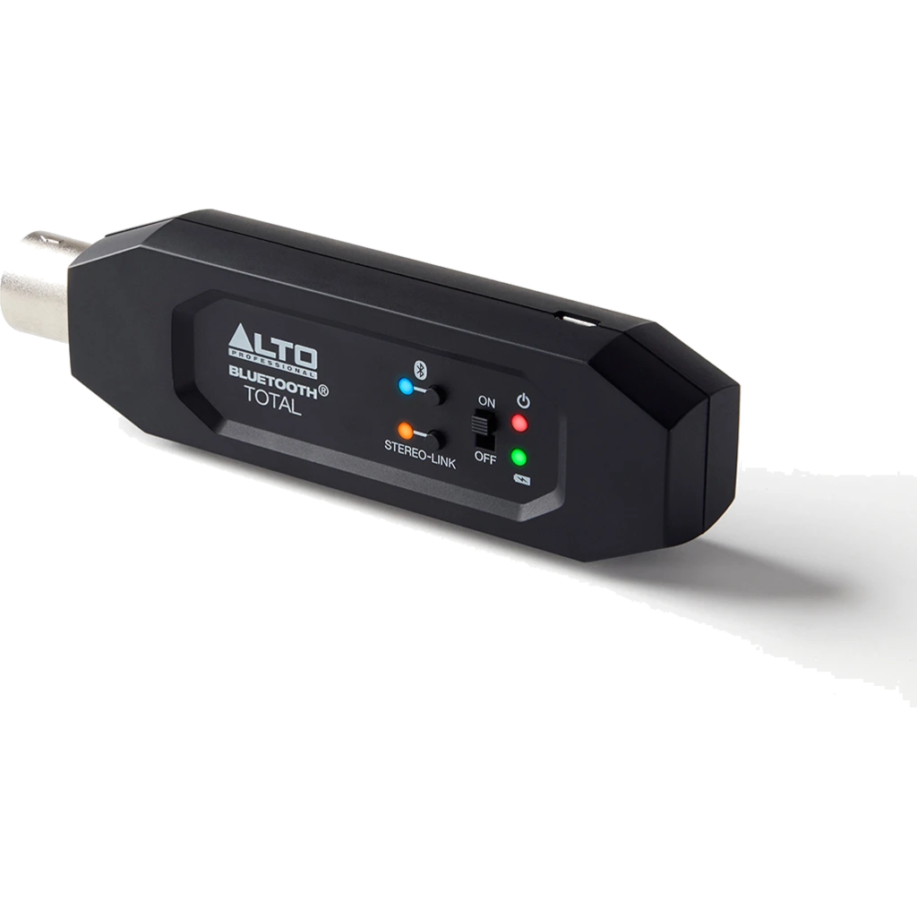 Alto Professional Bluetooth Total 2 er en trådløs Bluetooth-adapter for miksere og aktive høyttalere.