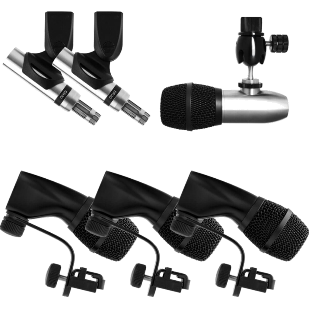 [DK6] Earthworks DK6 – 6-delt trommemikrofonsett for profesjonelle opptak og live-bruk