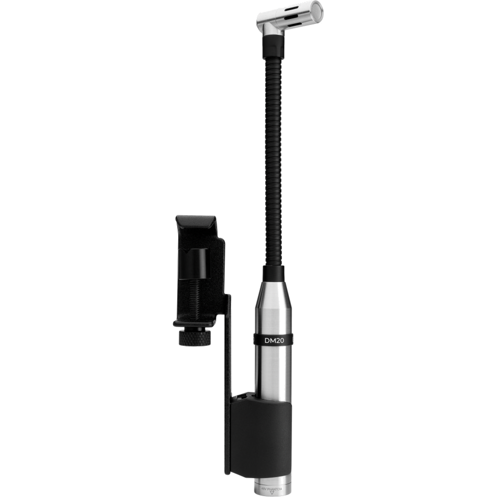 Earthworks DM20 – Kondensatormikrofon med feste for skarptromme og tammer