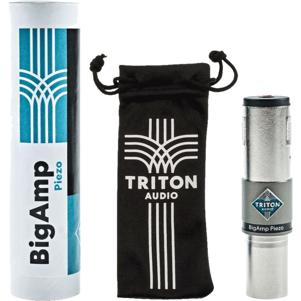 TritonAudio BigAmp Piezo – Phantom-drevet FET-preamp for piezo-pickuper