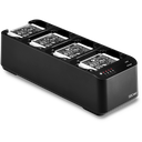 Shure SBC441E er en 4-bay nettverkslader for Axient Digital PSM ADXR bodypack-mottakere og SB910-batterier