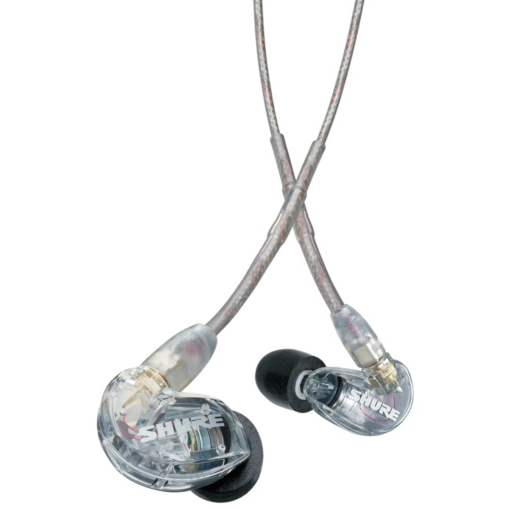 Shure SE215 Pro er profesjonelle Sound Isolating™ in-ear ørepropper med tydelig lyd, dyp bass og avtakbar MMCX-kabel