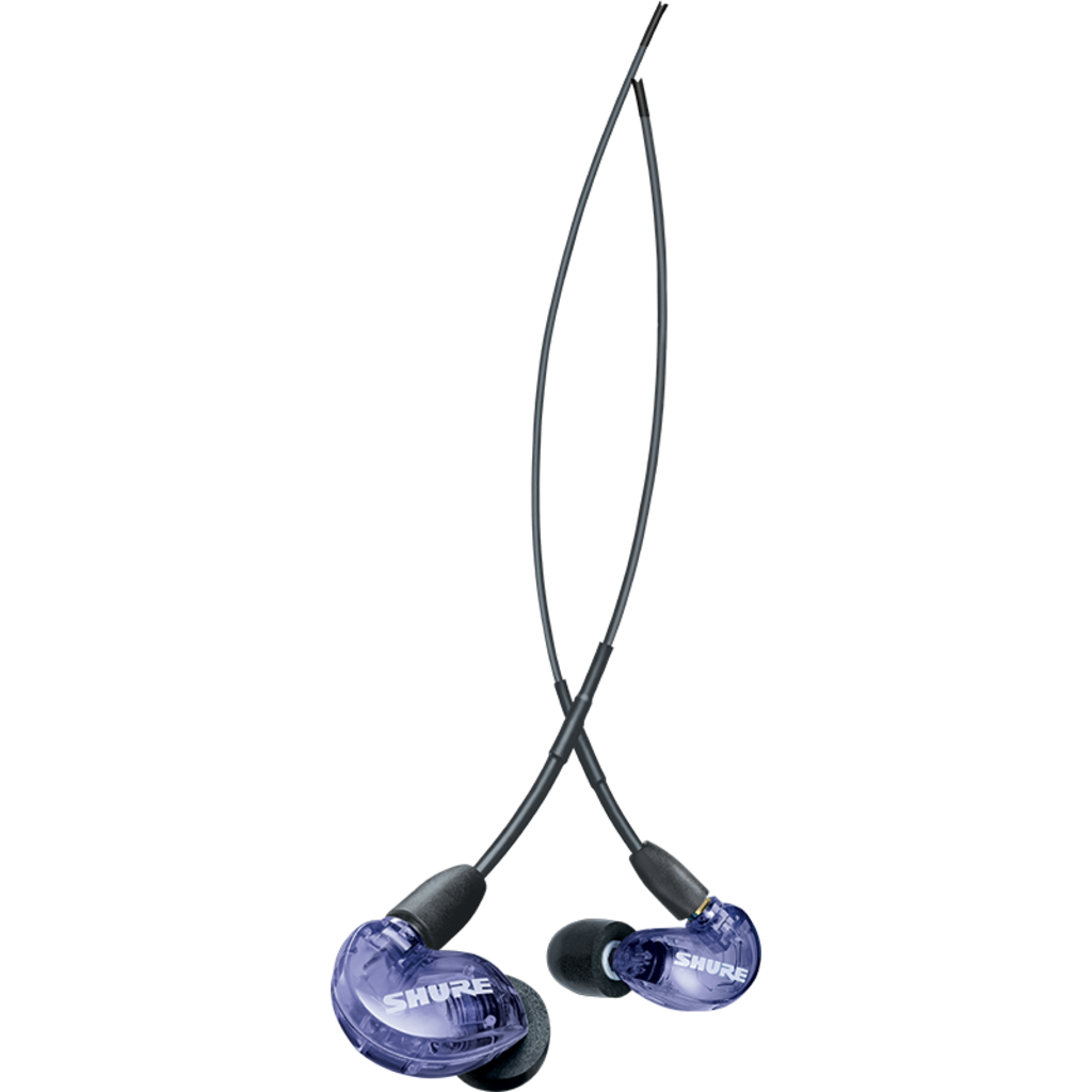 Shure SE215 Special Edition UNI er Sound Isolating™ in-ear ørepropper i spesialutgave med avtakbar UNI-kabel og klar, bassrik lyd