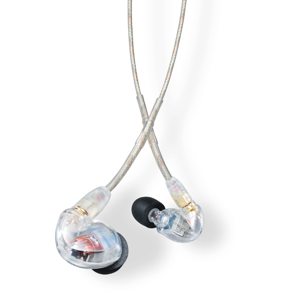 Shure SE425 Pro er profesjonelle Sound Isolating™ in-ear ørepropper med to high-definition drivere og naturlig, nøyaktig lydgjengivelse