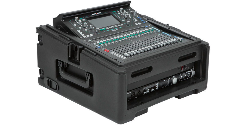 SKB Cases 1SKB-R102W – 10U/2U RotoRack med hjul og uttrekkshåndtak