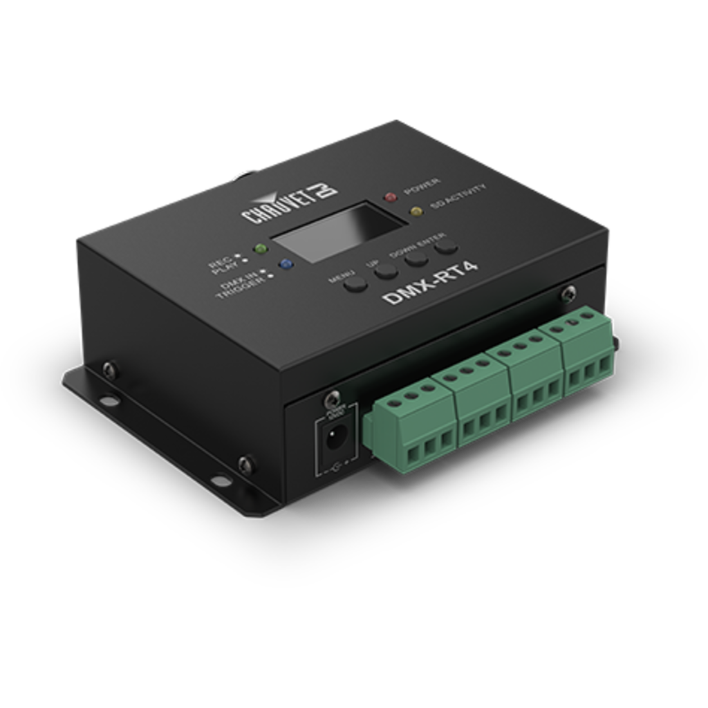 [CHA-DMXRT4] CHAUVET DJ DMX-RT4 – DMX-recorder og playback-enhet