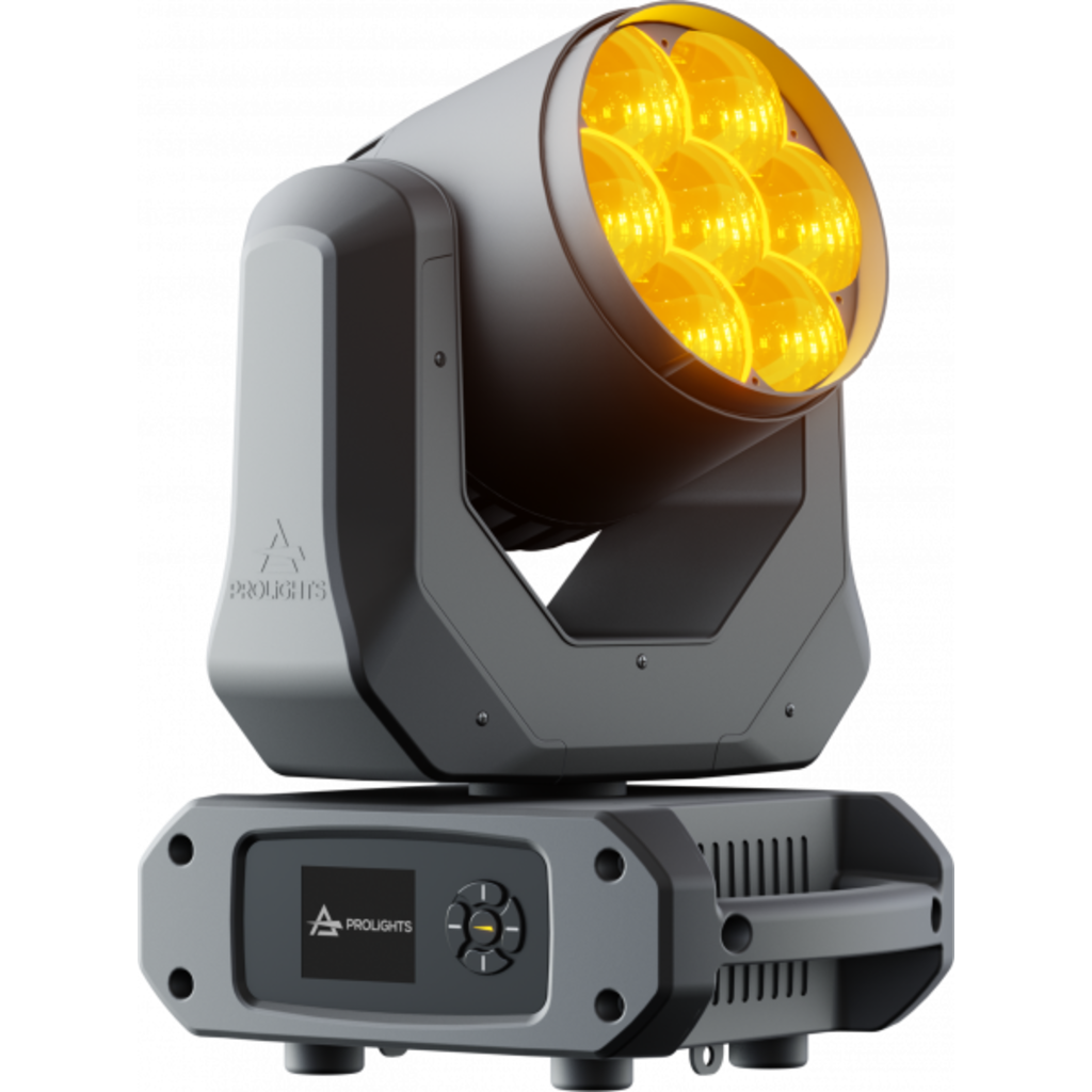 Prolights Jet Wash7 – 7×20W RGBW LED wash-lampe med 4°–55° zoom 