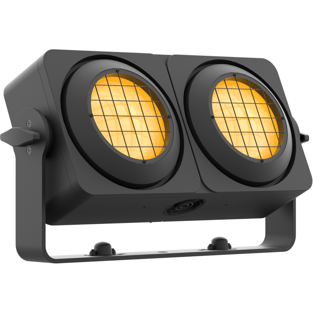 [SUNRISE2IP-ML] Prolights SUNRISE2IP – IP65 LED‐blinder med 2×75W Warm White og Amber-backlight