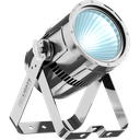 Prolights STUDIOCOBDYCR er en 100W, 5000 K, LED-PAR i kromfinish for scenelys og installasjoner