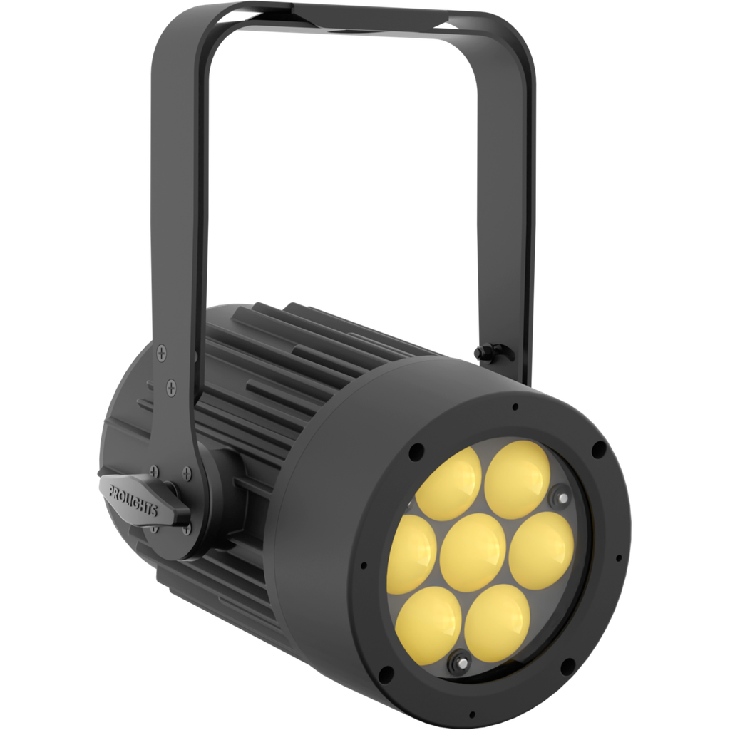 [MINIVERSAPAR-ML] Prolights MINIVERSAPAR Mini VersaPar – Kompakt 7×10W RGBW zoom-lampe for scene og installasjon 