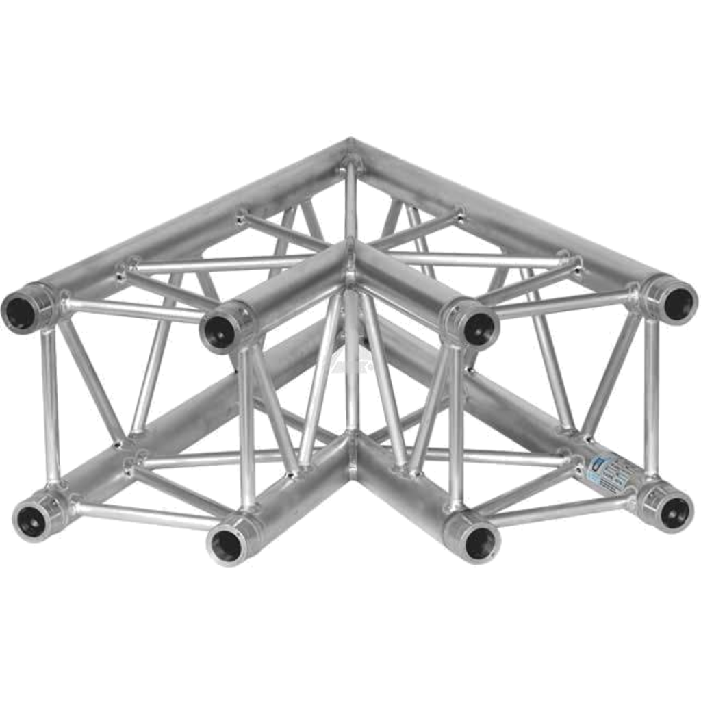 Prolyte H30V-C001 Firkant hjørne 2-Veis 45°, Alu, Ø48x3mm